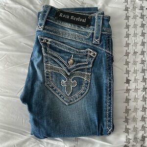 Rock Revival Chrissie Striaght leg Jean
